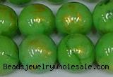 CMJ979 15.5 inches 12mm round Mashan jade beads wholesale