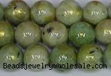 CMJ982 15.5 inches 8mm round Mashan jade beads wholesale