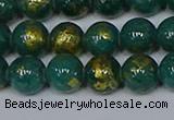 CMJ991 15.5 inches 6mm round Mashan jade beads wholesale