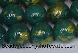 CMJ993 15.5 inches 10mm round Mashan jade beads wholesale