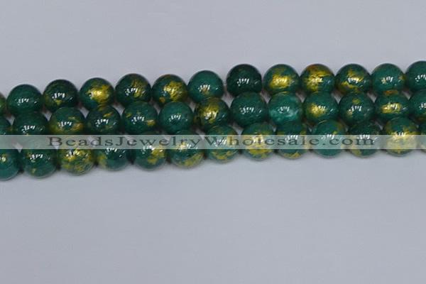 CMJ994 15.5 inches 12mm round Mashan jade beads wholesale