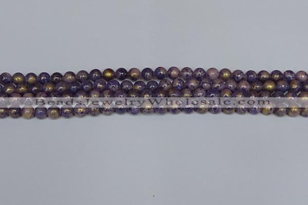 CMJ995 15.5 inches 4mm round Mashan jade beads wholesale