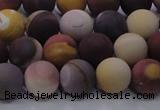 CMK293 15.5 inches 10mm round matte mookaite beads wholesale