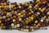 CMK56 15.5 inches 4mm round mookaite gemstone beads wholesale