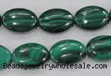 CMN103 15.5 inches 12*16mm oval natural malachite beads wholesale