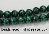 CMN151 AA grade 8mm round natural malachite beads Wholesale