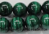 CMN157 AA grade 20mm round natural malachite beads Wholesale