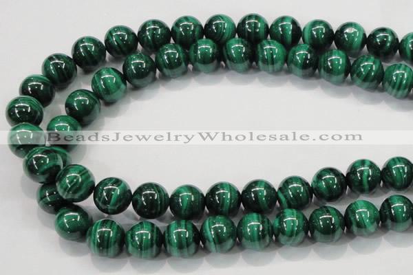 CMN157 AA grade 20mm round natural malachite beads Wholesale