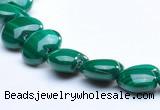 CMN19 A grade 4*8mm heart natural malachite beads Wholesale