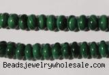 CMN205 15.5 inches 5*8mm rondelle natural malachite beads wholesale