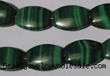 CMN268 15.5 inches 13*18mm flat drum natural malachite beads wholesale