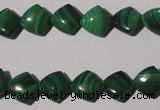 CMN289 15.5 inches 10*10mm trapezoid natural malachite beads