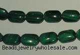 CMN303 15.5 inches 8*12mm rectangle natural malachite beads wholesale