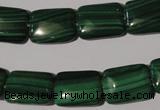 CMN316 15.5 inches 13*18mm rectangle natural malachite beads wholesale