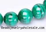 CMN39 AB grade 8mm round natural malachite beads Wholesale