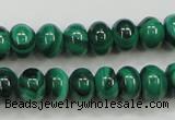 CMN400 15.5 inches 4*6mm rondelle natural malachite beads wholesale