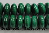 CMN401 15.5 inches 5*8mm rondelle natural malachite beads wholesale