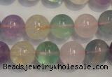 CMQ214 15.5 inches 12mm round multicolor quartz gemstone beads