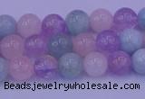 CMQ351 15.5 inches 6mm round mixed quartz beads wholesale