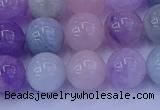 CMQ353 15.5 inches 10mm round mixed quartz beads wholesale