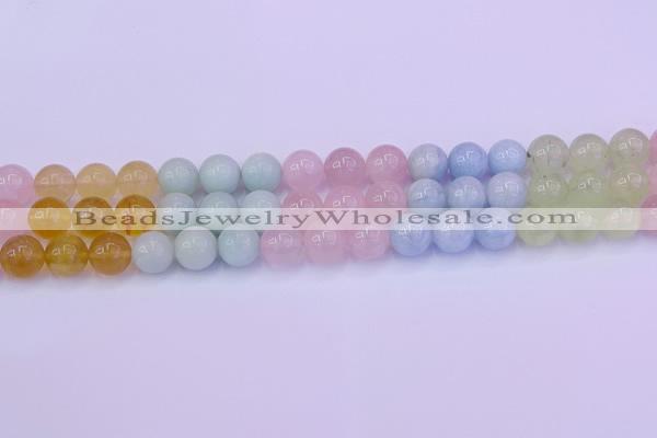 CMQ363 15.5 inches 10mm round rainbow quartz beads wholesale