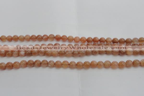 CMS1001 15.5 inches 6mm round AA grade moonstone gemstone beads