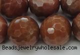 CMS1019 15.5 inches 20mm faceted round AA grade moonstone beads