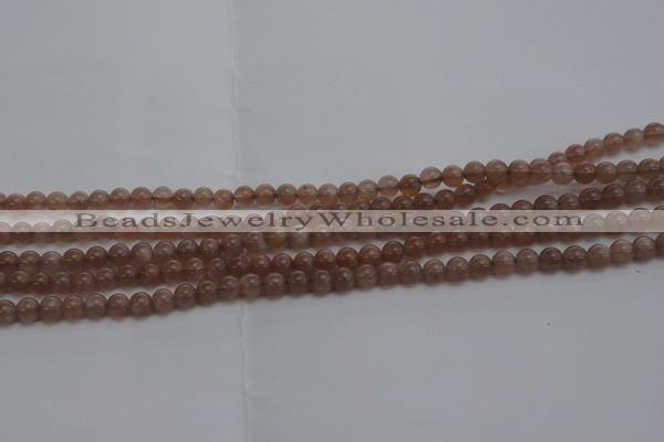 CMS1020 15.5 inches 4mm round AA grade moonstone gemstone beads