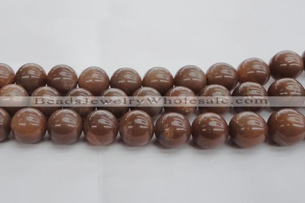 CMS1028 15.5 inches 20mm round AA grade moonstone gemstone beads