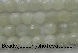 CMS1041 15.5 inches 6mm faceted round A grade white moonstone beads