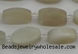 CMS1140 15.5 inches 10*16mm oval moonstone gemstone beads