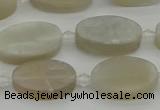 CMS1141 15.5 inches 12*20mm oval moonstone gemstone beads