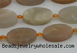 CMS1144 15.5 inches 12*20mm oval moonstone gemstone beads