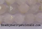 CMS1156 15.5 inches 12mm faceted nuggets white moonstone beads