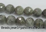 CMS125 15.5 inches 12mm faceted round moonstone gemstone beads