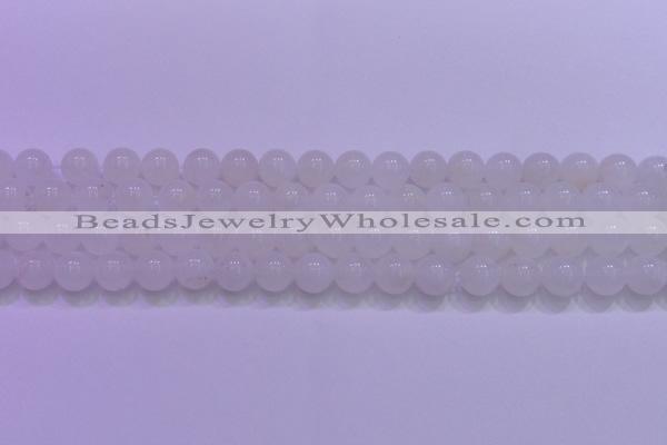 CMS1254 15.5 inches 12mm round natural white moonstone beads