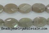 CMS132 15.5 inches 12*16mm faceted oval moonstone gemstone beads