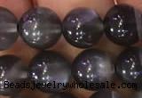 CMS1429 15.5 inches 8mm round black moonstone gemstone beads