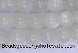 CMS1486 15.5 inches 6mm round white moonstone beads wholesale