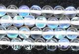 CMS1501 15.5 inches 6mm round synthetic moonstone beads wholesale