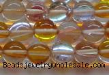 CMS1534 15.5 inches 12mm round synthetic moonstone beads wholesale