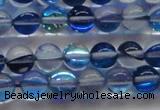 CMS1582 15.5 inches 8mm round synthetic moonstone beads wholesale