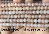 CMS1671 15.5 inches 6mm round moonstone beads wholesale