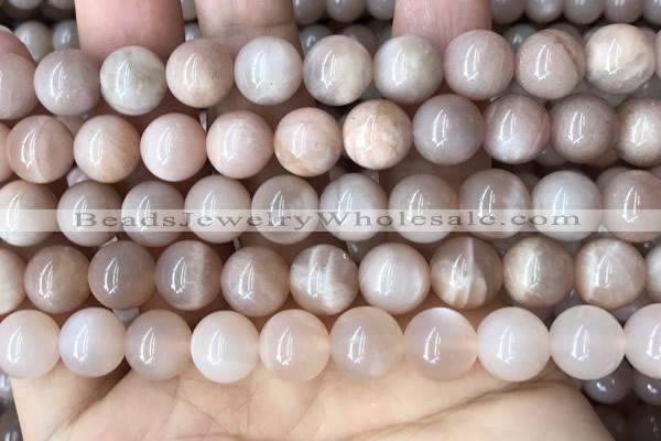 CMS1673 15.5 inches 10mm round moonstone beads wholesale