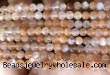 CMS1712 15.5 inches 6mm round rainbow moonstone beads wholesale