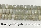 CMS1769 15.5 inches 6*12mm - 8*13mm faceted tyre moonstone beads