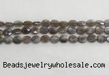 CMS1797 15.5 inches 8*10mm faceted oval AB-color moonstone beads