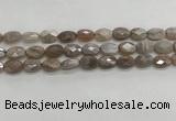 CMS1799 15.5 inches 10*14mm faceted oval AB-color moonstone beads