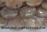 CMS18 15.5 inches 16*20mm oval moonstone gemstone beads wholesale