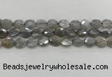 CMS1811 15.5 inches 10*12mm faceted oval AB-color moonstone beads